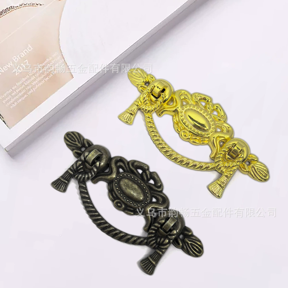 Домашнее Украшение Ручки Античная Ручка Сплава Ручка Ретро Ручка Ящика Ручка Шкафа