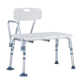 顺康泰铝合金折叠凳子带扶手靠背可调节高低淋浴椅子老人浴室专用