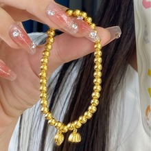 新款两世欢手链荷花莲蓬气质送礼物轻奢个性女时尚古色古香手饰