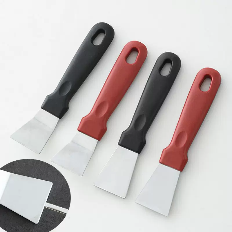 油烟机涡壳铲刀弯铲清洁不锈钢刮刀厨房清洁铲冰箱除霜铲油铲直铲