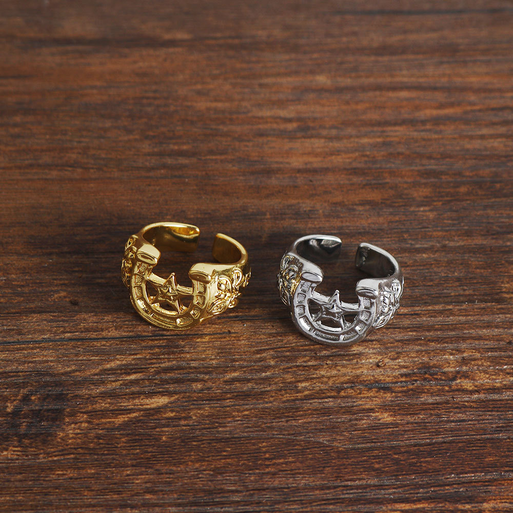 조조의 멋진 모험 푸마 요노 SBR 조니 젤로 테마 링 2 차 틈새 말굽 반지