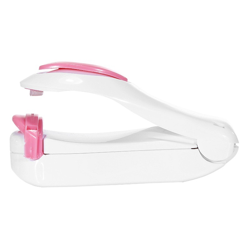 Snack máquina de sellado de plástico de color caramelo mini hogar máquina de sellado de alimentos bolsa mano presión máquina de sellado de plástico máquina de sellado