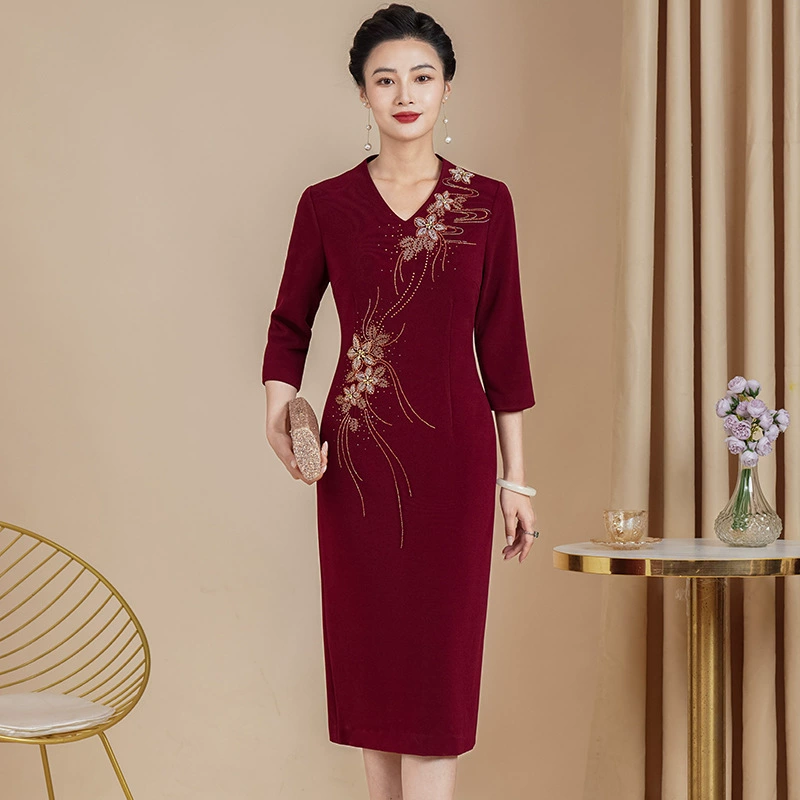 Wedding dress for mother