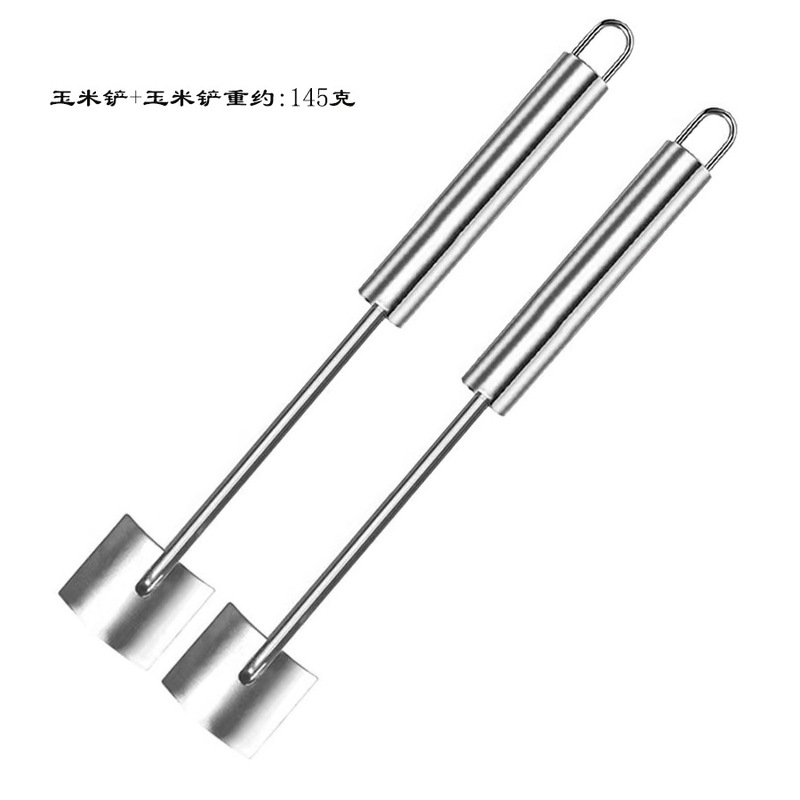 ステンレス鋼トウモロコシシャベル、新型トウモロコシ脱穀機、トウモロコシ皮むき器、キッチンガジェット|undefined