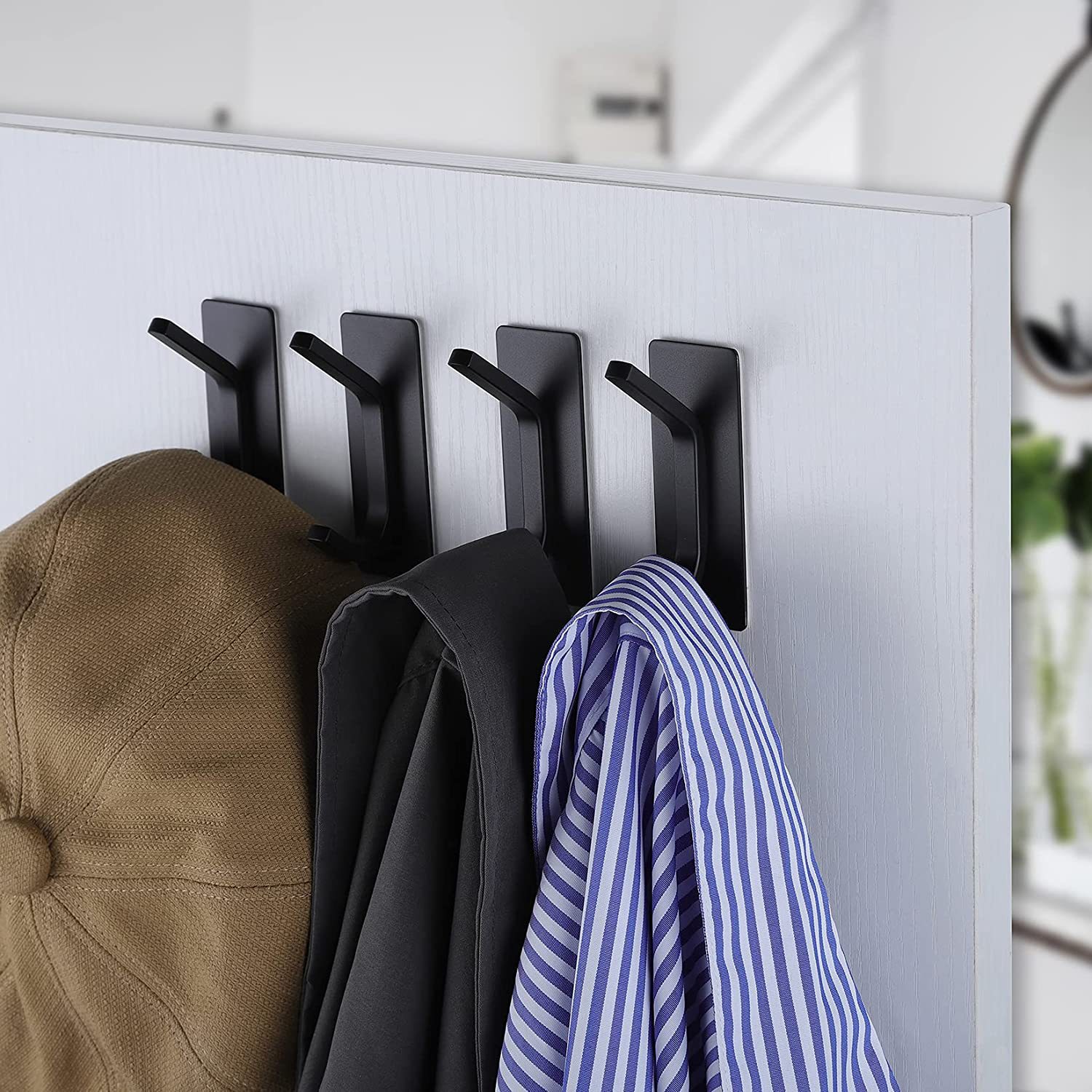 挂钩 跨境专供不锈钢挂钩粘钩免打孔Clothes Hook 衣帽钩 挂勾-阿里巴巴