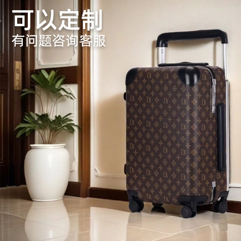 Celebrity Fan Bingbing's Same Style Trolley Case 20inch Boarding Fashion Suitcase Suitcase Boarding Bag