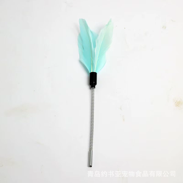 Green feathers
