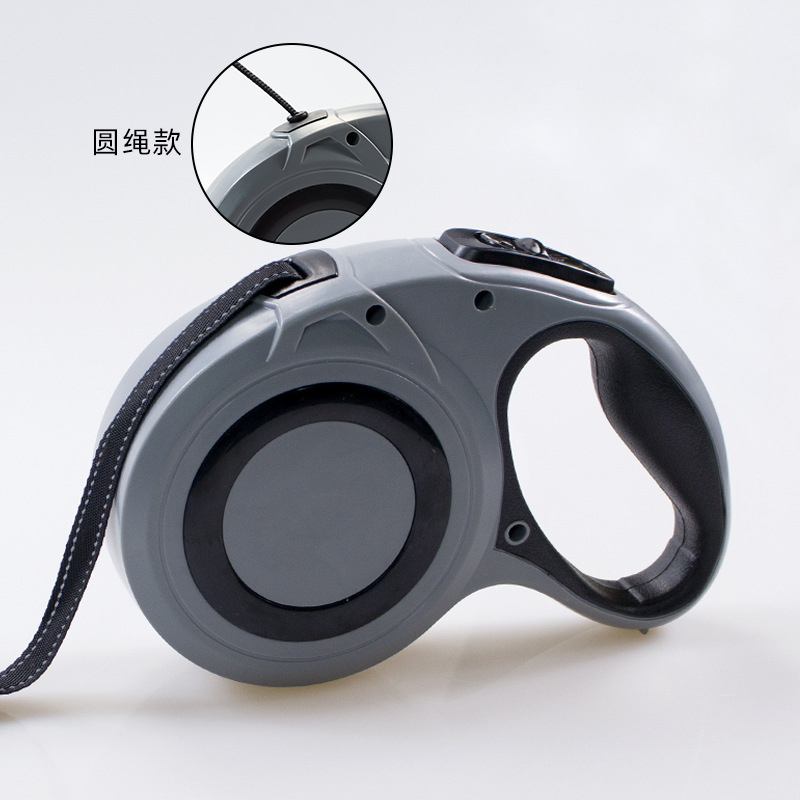 Amazon pet retráctil perro de tamaño medio reflectante caminando correa de tracción de perros recogiendo caja de conveniencia cuerda de tracción retráctil personalizada