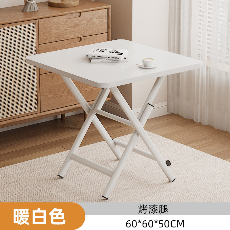 折りたたみ式食卓ポータブル屋外露店テーブル小戸型レンタルハウス簡易家庭用食事小さな円卓|undefined