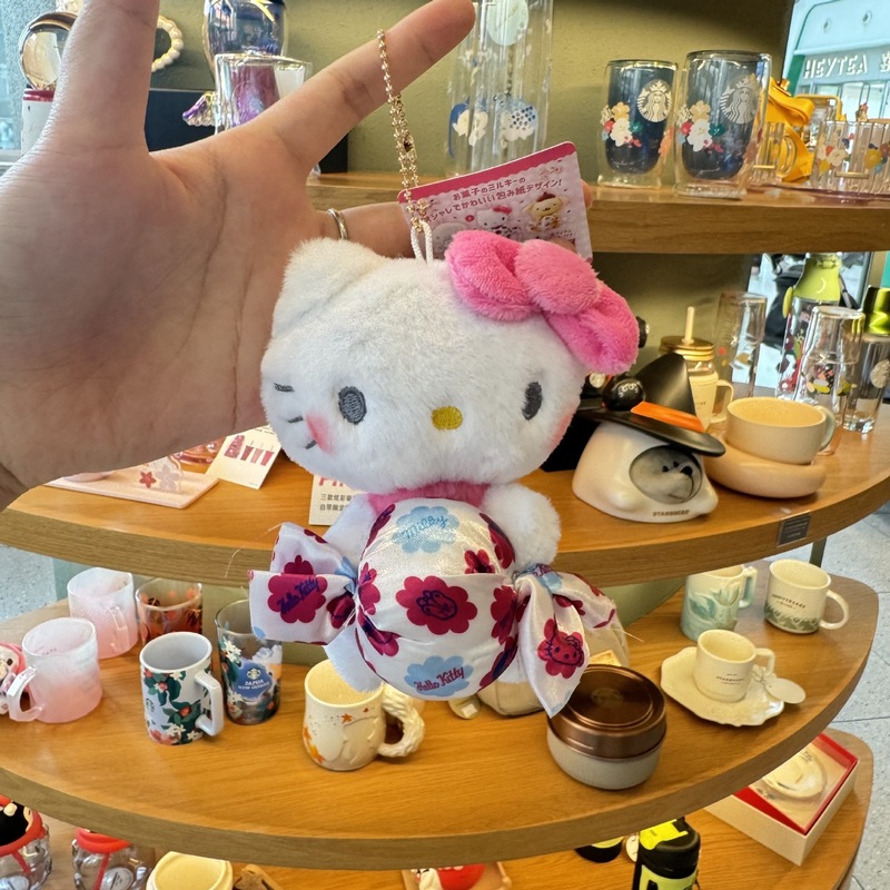 漫画アニメネット有名人同風KT猫大集合シリーズキーホルダー、女の子用バックパック飾り卸売|undefined