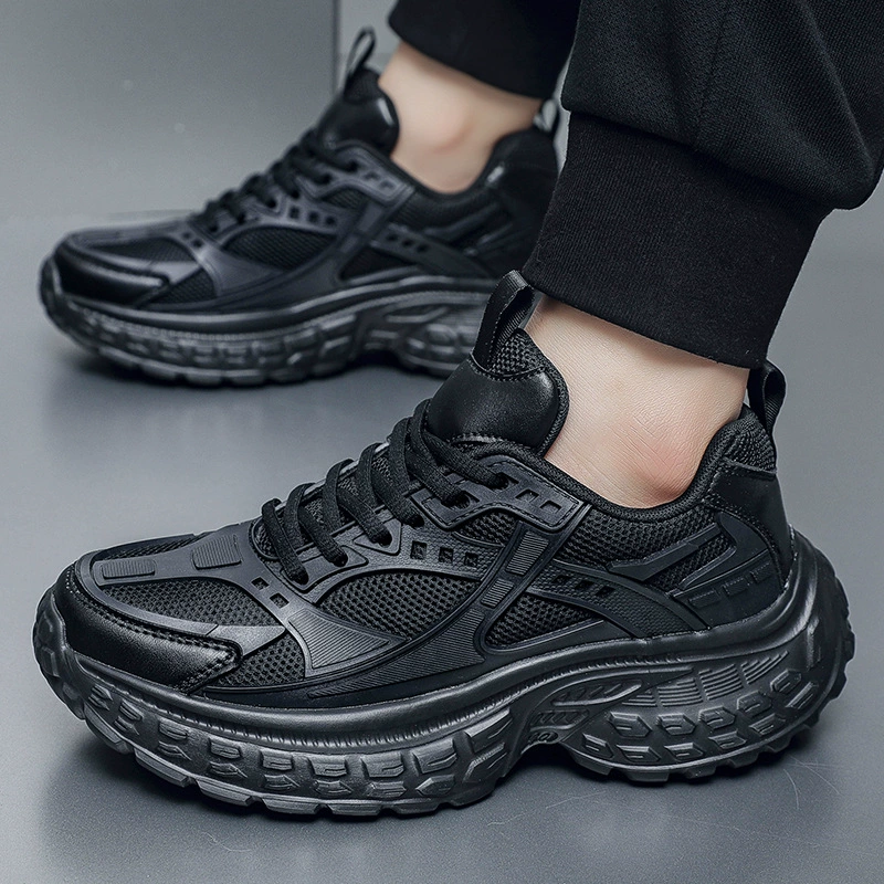 Sports shoes for leisure, breathable casual footwear, plus size, for running