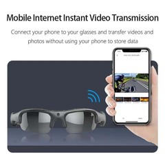 スポーツメガネサイクリングメガネ wifi ヘッドマウントスマートスポーツメガネ 256 グラム多機能カメラフォトアイ