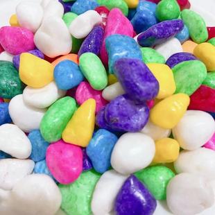 Luminous Stones for Landscaping, Aquariums, and Turtle Tanks in Mixed Colors