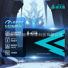 ���𵺣�KANAGA��256G SSD�ʼǱ�̨ʽ��sata3�ӿ�2.5Ӣ���̬Ӳ��