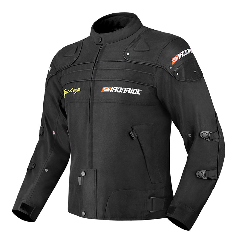 Ropa de ciclismo Chaqueta de motocicleta de cuatro estaciones para hombre Ropa de motocicleta impermeable Carreras de cercanías Chaqueta térmica a prueba de caídas Traje de mujer