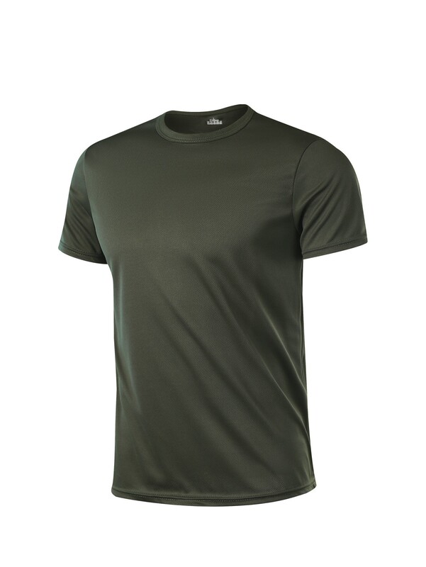 メンズスポーツ半袖スポーツ上着速乾性ラウンドネックtシャツフィットネス、ランニング、トレーニングに適しています|undefined