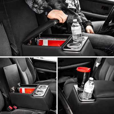 seat rear seat central console: Armrest box