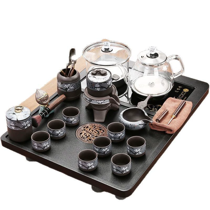 Small teapot, automatic tea set for home use for living room, fully automatic