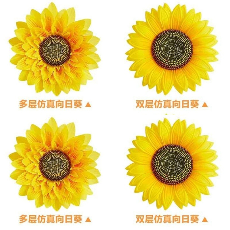 Simulated Sunflower Sunflower Creative Dance Props Hand-Held Flower Kidsren's Performance Flower Sports Meeting Bracelet Simulated Sunflower Sunflower Creative Dance Props Hand-Held Flower Kidsren's Performance Flower Sports Meeting Bracelet