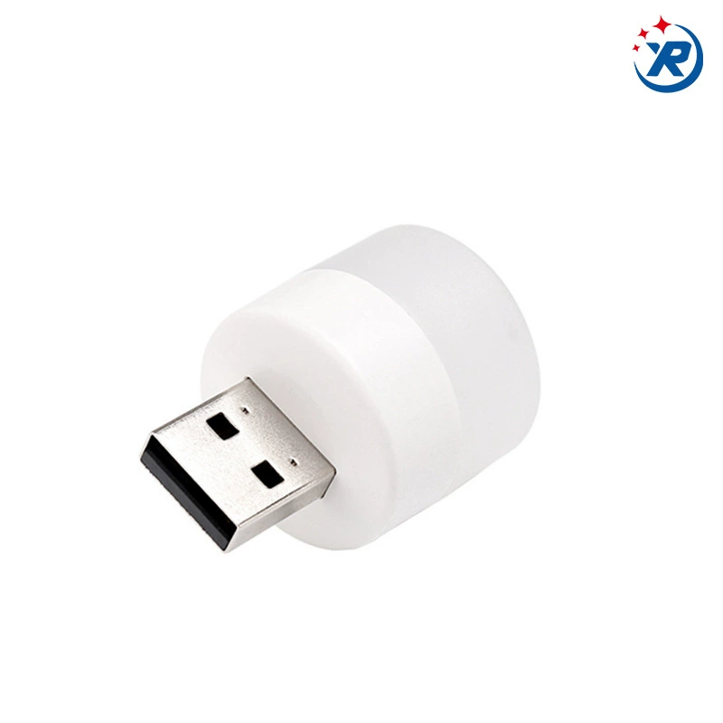 USB ночник мини USB маленькая лампа студенческое общежитие портативный USB интерфейс USB круглой ночной свет оптом