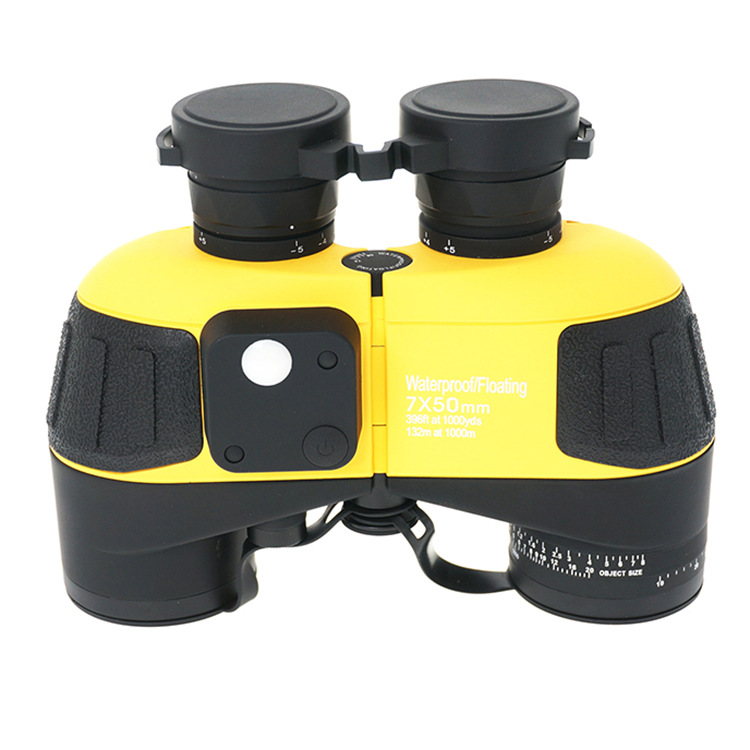 厂家供应COMET10X50双筒望远镜船用航海罗盘防水高倍高清坐标测距