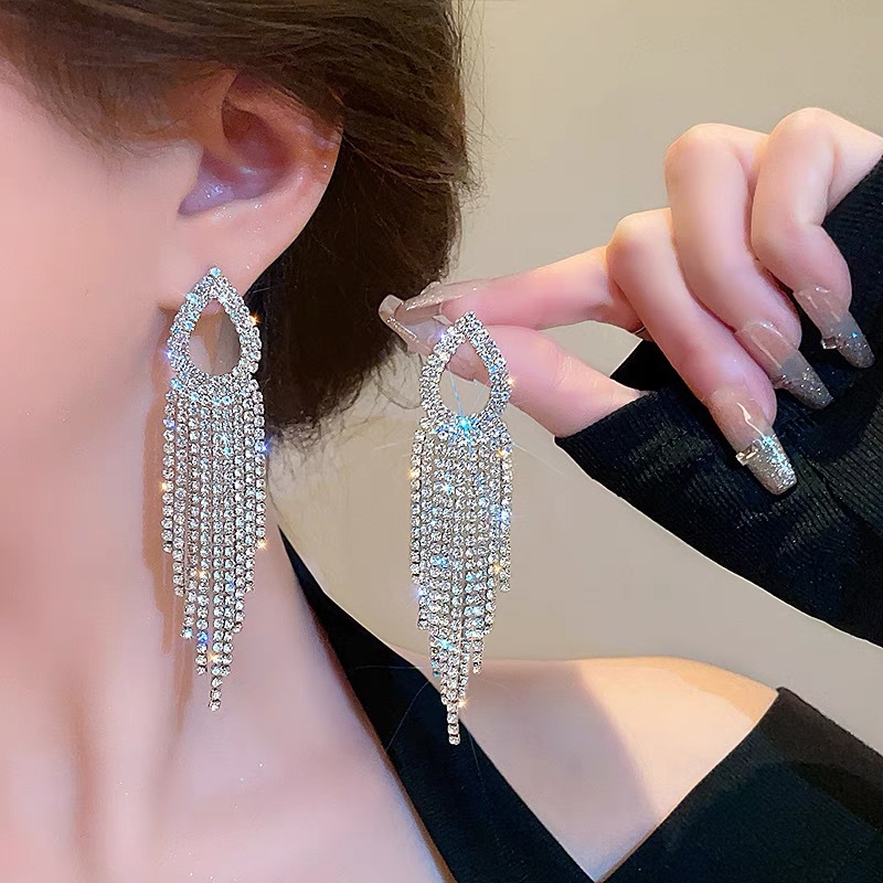 ZY-tassel earrings—35