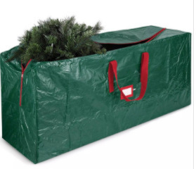Ventas directas de fábrica de comercio electrónico transfronterizo 7.5FT9FT árbol de Navidad PE bolsa de almacenamiento bolsa de almacenamiento de Navidad en stock