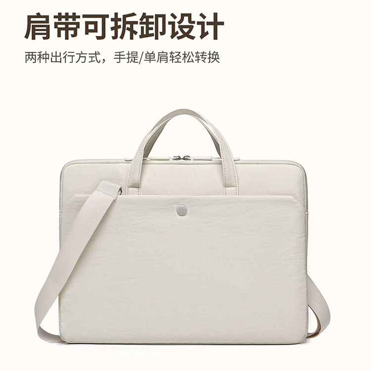 Thin and Lightweight Velvet-Lined Laptop Bag 14inch 16inch Suitable for Apple Mac Computers, Customizable Logo