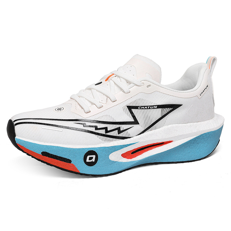 Summer Red Rabbit 9Pro Shock-Absorbing Racing Cross-Border 3 Running Shoes Carbon Plate Running Shoes Lightweight Jogging Shoes Men's Mesh