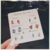 Red and White Peach Heart Elite [7 pairs]