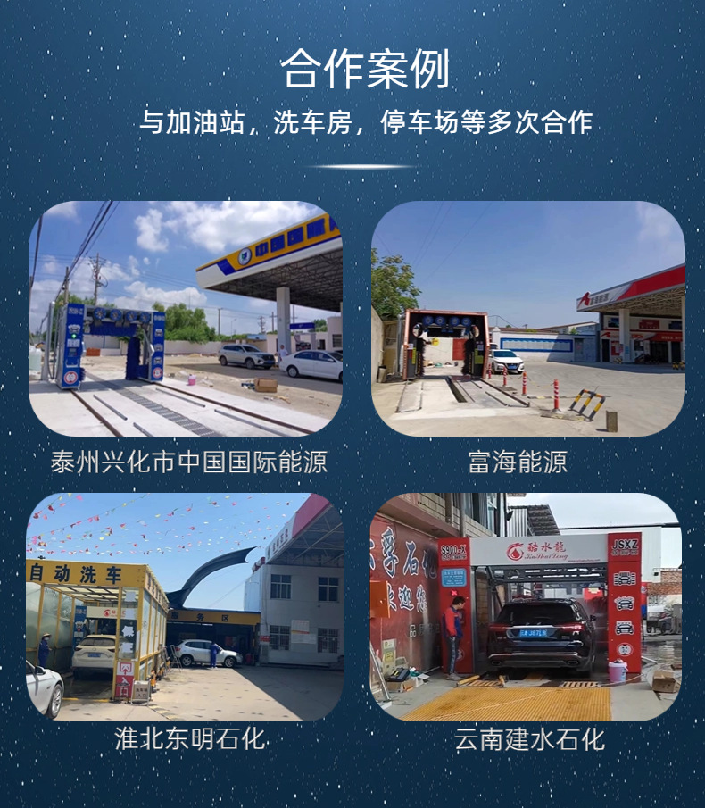 Manufacturer's Professional Car Wash Equipment Combination, Gas Station Self-Service Car Wash, High-Pressure Smart Car Wash Machine, Automatic Car Wash