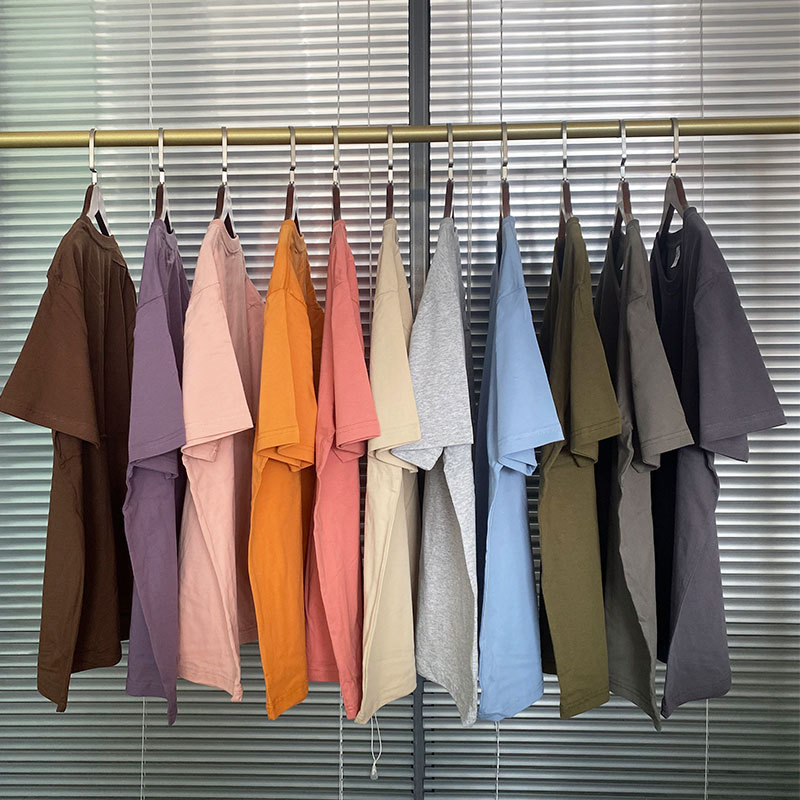 Summer Casual Versatile Refreshing Pure Cotton Solid Color Round Neck Short-Sleeve T-Shirt Trendy Men's Wear 190-200g White Casual Summer Casual Versatile Refreshing Pure Cotton Solid Color Round Neck Short-Sleeve T-Shirt Trendy Men's Wear 190-200g White Casual