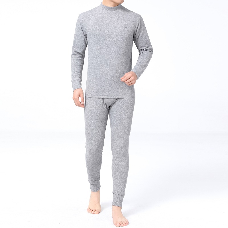 미드 하이 칼라 라이트 그레이