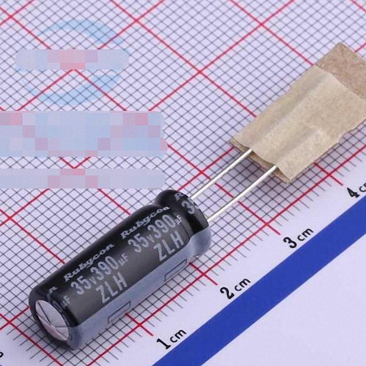 35ZLH390MEFCT78X20 参数 390uF 35V 引线型铝电解电容