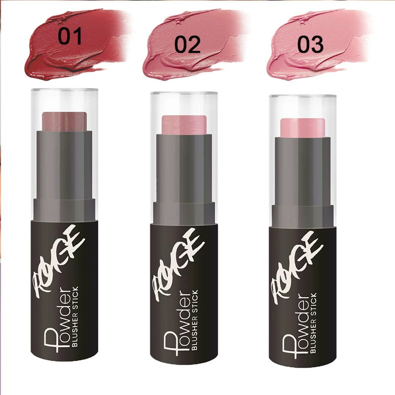 Карандаш-контуринг Powder Blusher, трёхмерное осветление, универсальный румянец для лица, 9,5 см