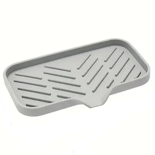 Hot drain mat Faucet Anti-splash silicone mat Sink water collection mat Household anti-slip countertop mat