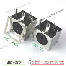 ����3pin���� MDC-3-03����mini din 90�Ȳ��ʽСS������3P