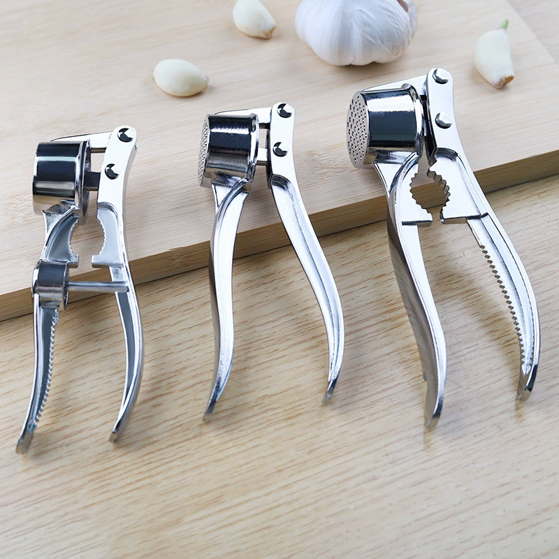 Wholesale Extraordinary Garlic Garlic Garrite Garlic Piping Multifunctional Zinc Alloy Stainless Steel Manual Hand Manual Runiform