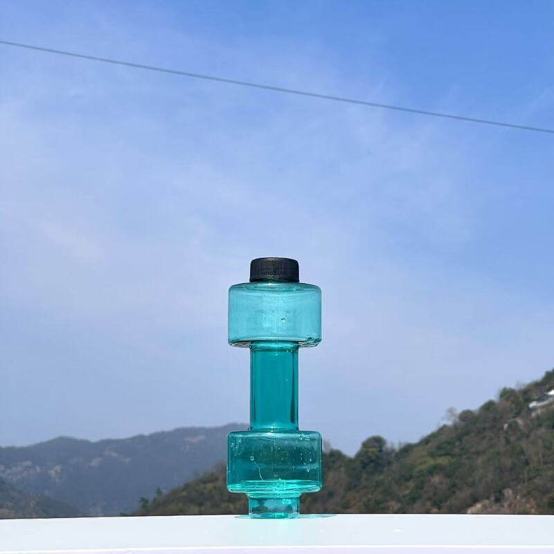哑铃健身水杯水壶充水哑铃水杯便携注水哑铃塑料壶练臂肌健身水杯|undefined