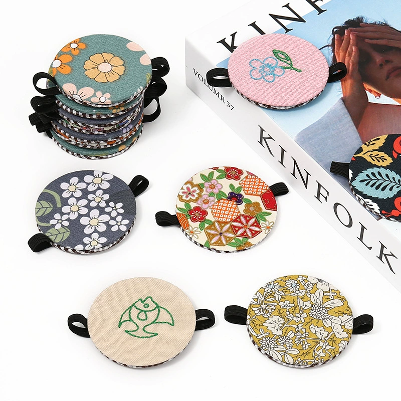 Устройство для всасывания игл на запястье в пасторальном стиле, устройство для хранения игл для ручного шитья с цветочным рисунком, аксессуары для инструментов для ручного шитья, круглый мешок для всасывания игл