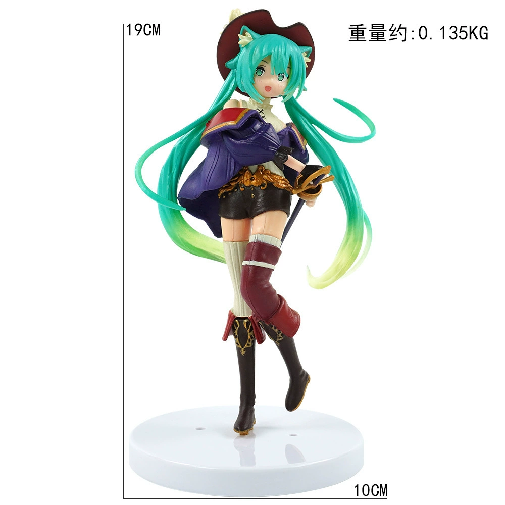 Edition Hatsune Hatskirt PVC Sakura Hatsune куклы Future двухмерная красивая девочка периферийный корпус украшения