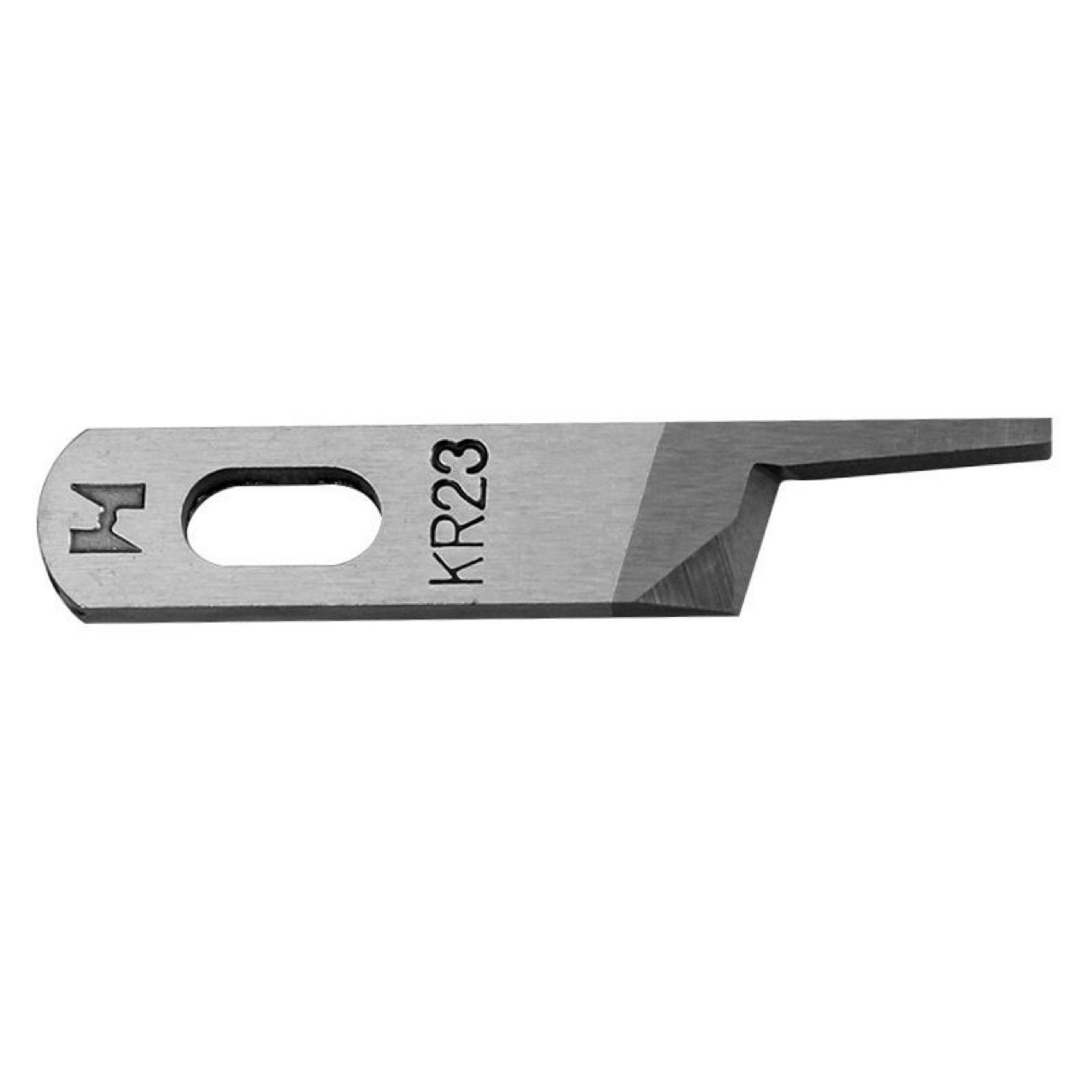 Cuchilla de máquina de bordes de la marca Strongxin Cuchilla de máquina de bordes de la flecha de plata 747 cuchilla de corte superior e inferior de la máquina de coser KR23 / KR35