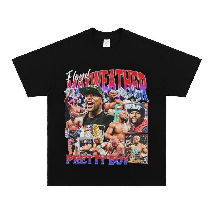 200g fabric cotton t European code Floyd Mayweather Floyd Mayweather ufc grid 200g fabric cotton t European code Floyd Mayweather Floyd Mayweather ufc grid