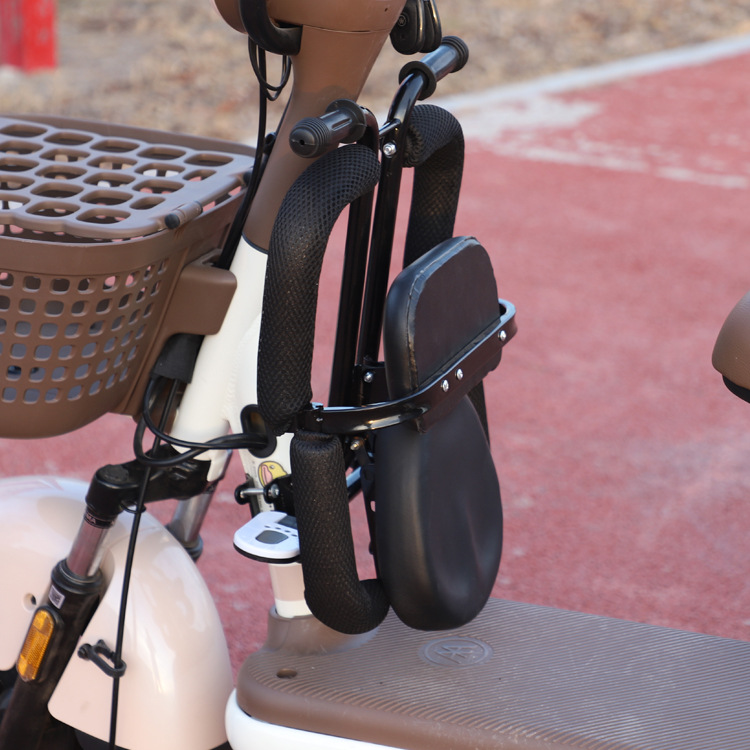 Battery car universal baby seat electric car child safety mount scooter child stool free binding chair
