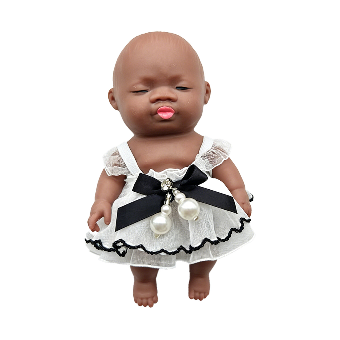 Juguetes de descompresión genuinos TPR pegamento suave para vestir muñecas muñecas de arena lindas mini muñecas