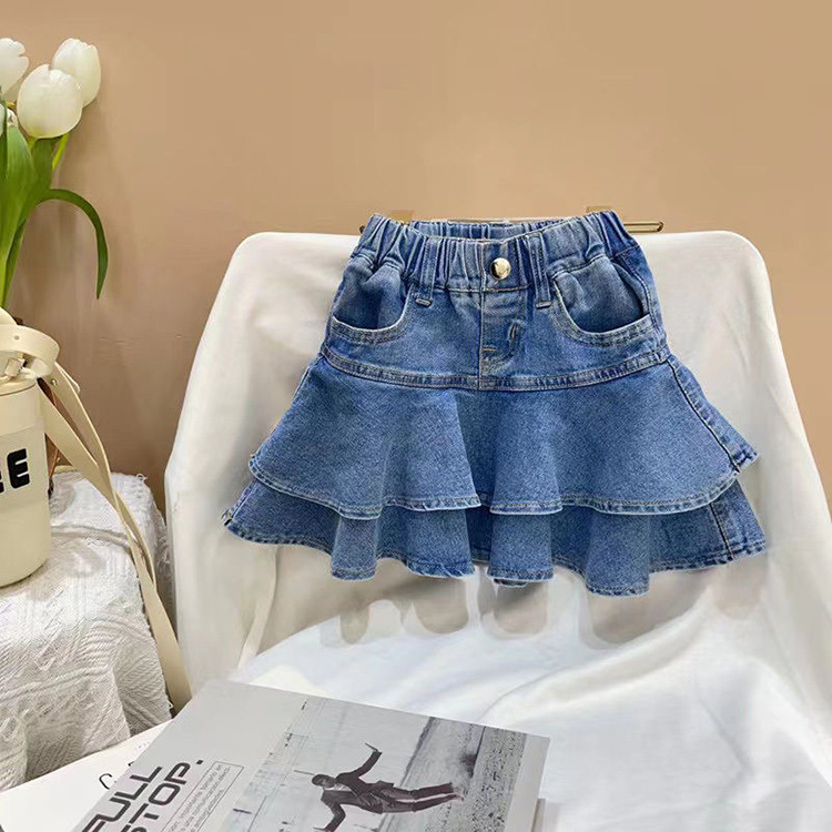 Mid Waist Waist Line Jeans Pants Type Simple Style Solid Color Cotton Pants & Leggings