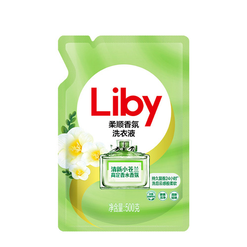 Liby Official Flagship Store - Liby Gentle Fragrance Laundry Detergent - Small Flax Laundry Detergent 500g Bagged Wholesale
