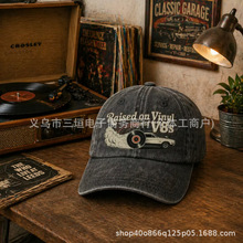 "Raised on Vinyl and V8s" The Gearhead Classic Cap ����ñ��