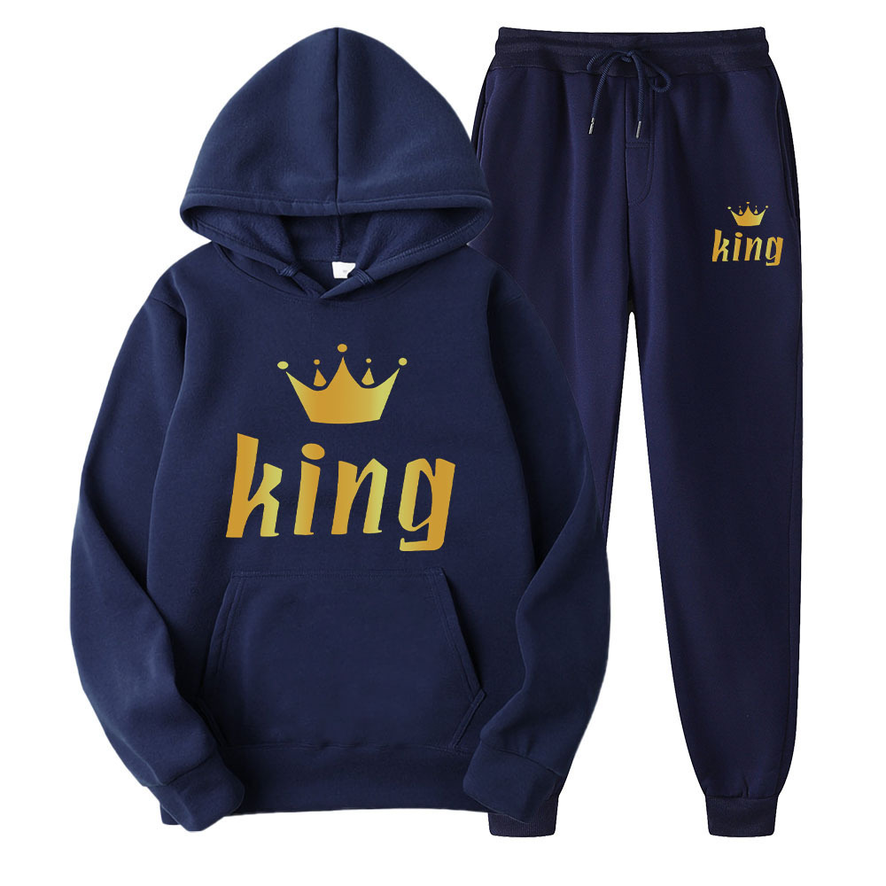 Navy blue king