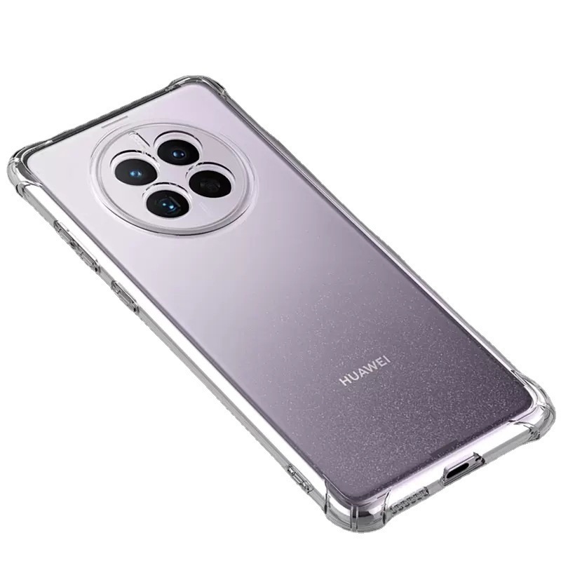 四角全包華為MATE 50 Pro携帯ケースmate20/30/40e透明カバーmate9/10適用|undefined